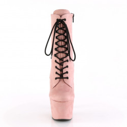 Ніжно-рожеві закриті черевики для pole dance