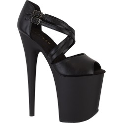 Чорні матові  босоніжки Кillena