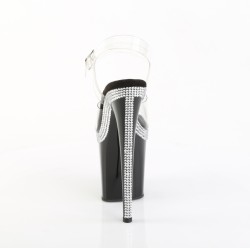 Босоніжки з каймою зі стразів