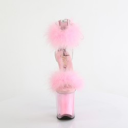 Силіконові стріпи з рожевим марабу