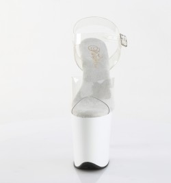 Білі стріпи із силіконовим верхом