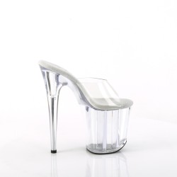 Прозорі шльопанці з силіконовим верхом