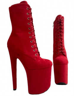 Червоні ботиночки стріпи для стриптизу