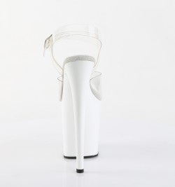 Білі стріпи із силіконовим верхом