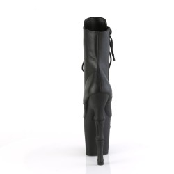 Матові черевики pleaser з черепом