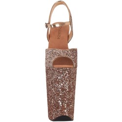 Блискучі  босоніжки killena (rose gold). Четвірка