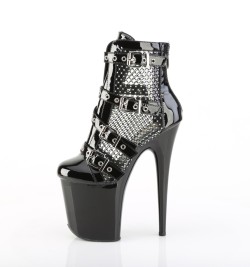 Лакові прозорі ботиночки  pleaser